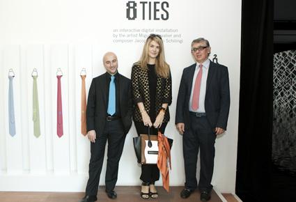 ميغيل شيفيلير لرائد: 8 Ties إبداع جديد من Hermes لربطات العنق  
